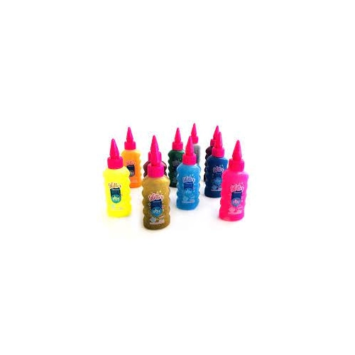 ADHESIVO GLITTER X 30ml PLATA