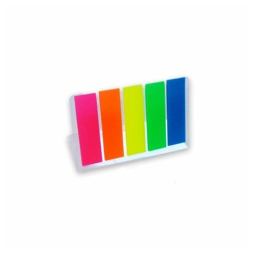 NEON SEÑALADORES AUTOADHESIVOS 5 COL. X 25hjs