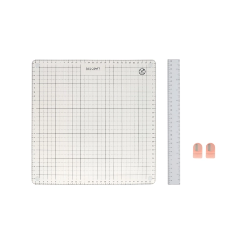 BASE DE GOMA PARA CORTE 30x30cm MAGNETICA 2 EN 1