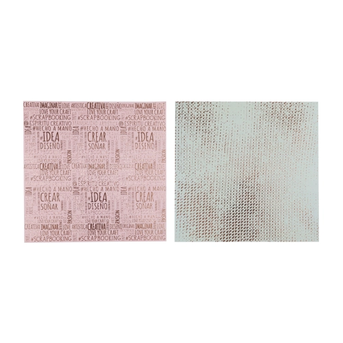 IBICRAFT PAPEL P/SCRAP 30*30cm 160grs 24Hjs LOVELY