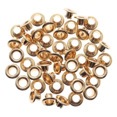 OJALIILLOS ALUMINIO (EYELET) 50 Pcs ORO