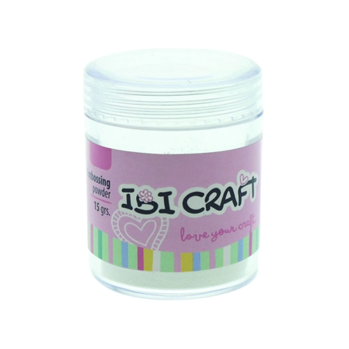 EMBOSSING POWDER POLVO FRASCO 15 grs BLANCO