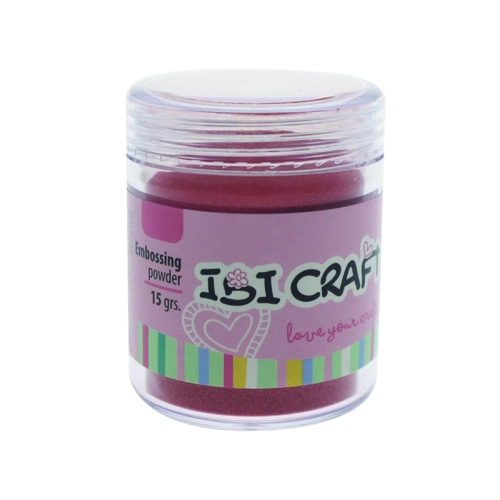 EMBOSSING POWDER POLVO FRASCO 15 grs ROJO