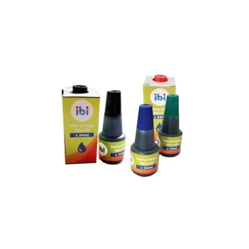 TINTA SELLOS IBI x 24ml VERDE