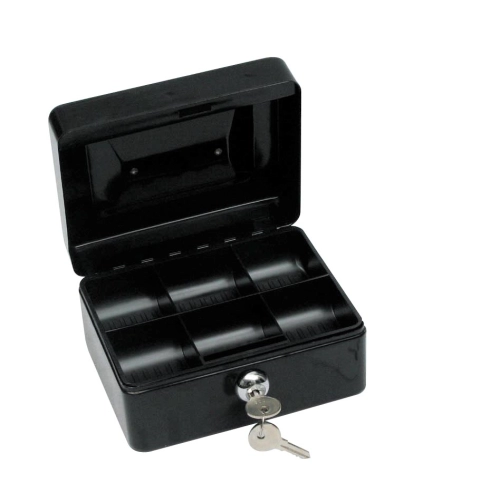 COFRE METALICO PORTA VALORES 20x16x9cm.