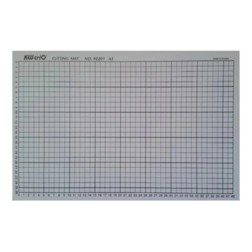 BASE DE GOMA PARA CORTE 45x30cm A3 GRIS