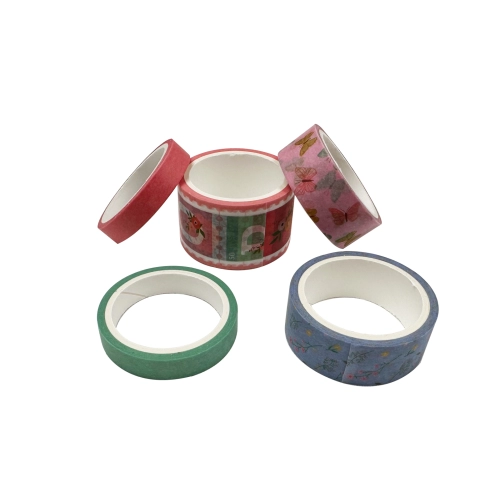 WASHI TAPE BOX 5 ROLLOS de 4mts COLECCION CORREO