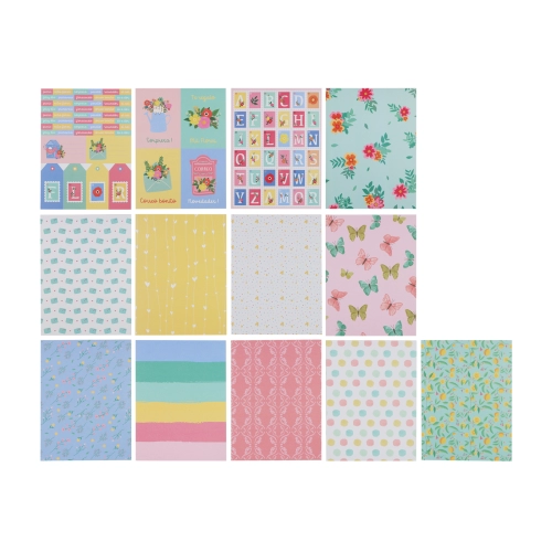 IBICRAFT PAPEL P/SCRAP 15*20cm 180grs 24Hjs CORREO