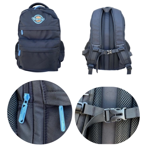 MOCHILA TWEENY POLYESTER 18¨ NEGRA