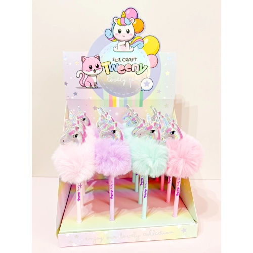 BOLIGRAFO TWEENY EXPO x 16pc UNICORNIO