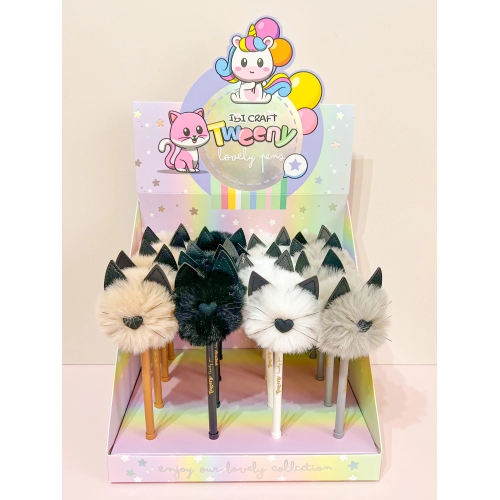 BOLIGRAFO TWEENY EXPO x 16pc GATOS