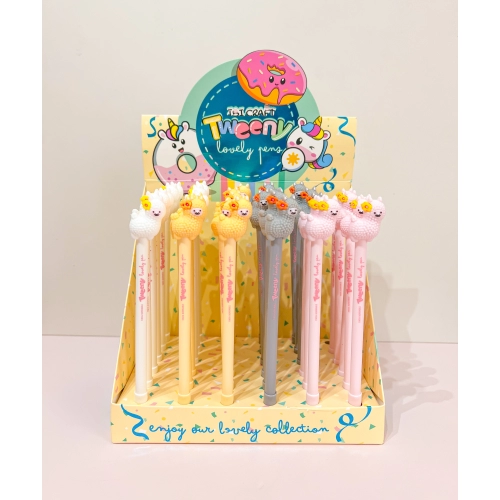BOLIGRAFO TWEENY BORRABLE EXPO x 36pc ALPACAS