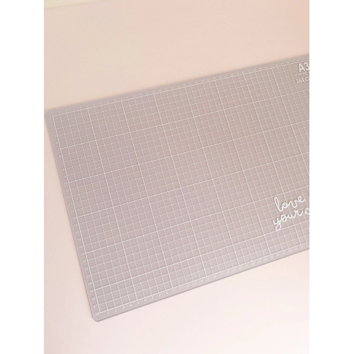 BASE DE GOMA PARA CORTE 45x30cm A3 TRANSPARENTE