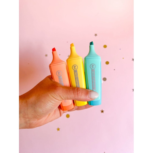 RESALTADOR IBI PASTEL NARANJA